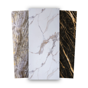 Marmer- en betonlook platen