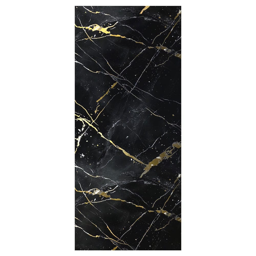 Marmer plaat - Gold Universe - Waterbestendig wandpaneel PVC - 280x122cm