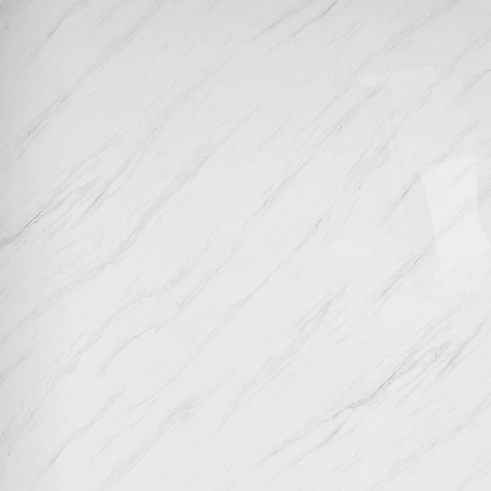 Alternative view of Marmer plaat - Traditional White - Waterbestendig wandpaneel PVC - 280x122cm