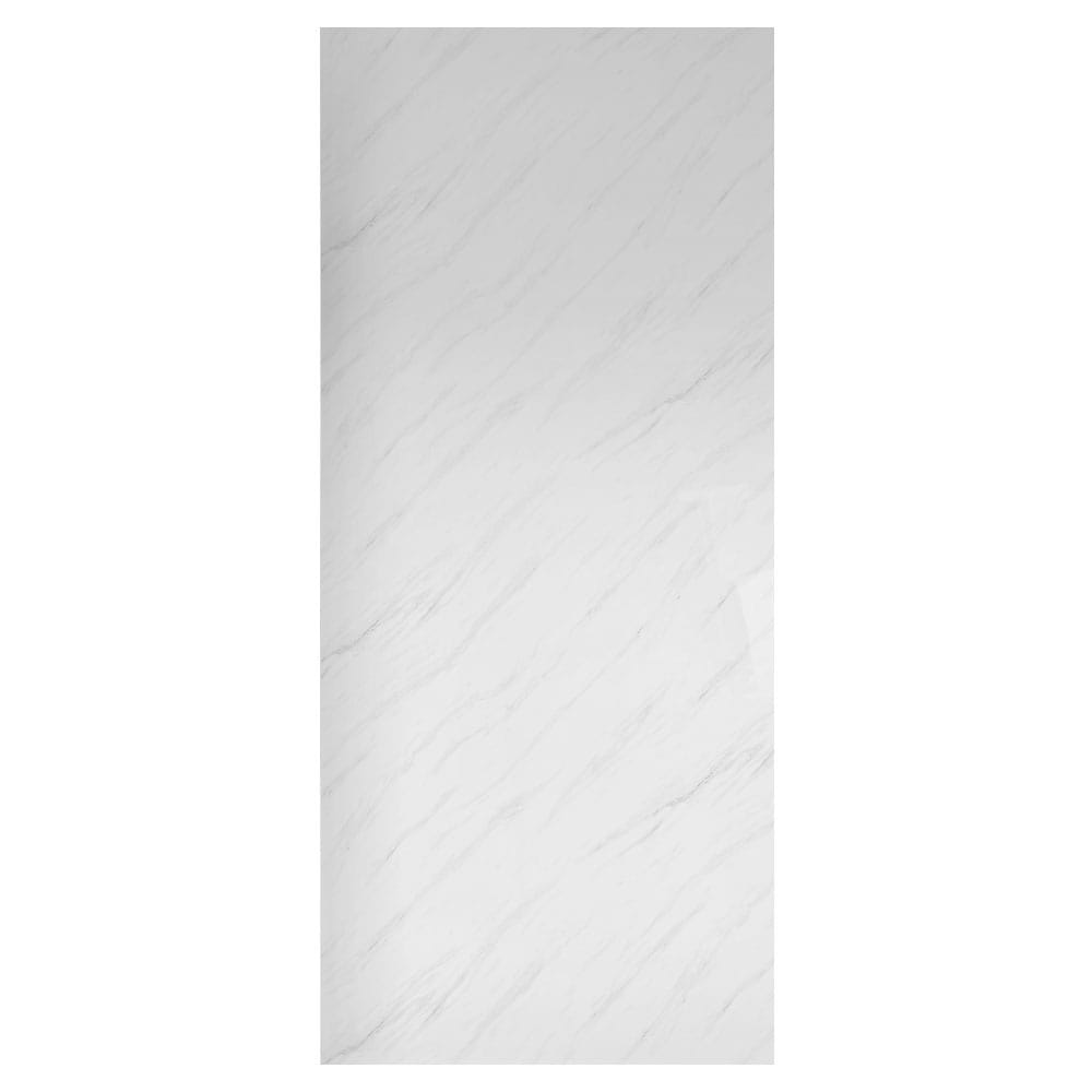 Marmer plaat - Traditional White - Waterbestendig wandpaneel PVC - 280x122cm